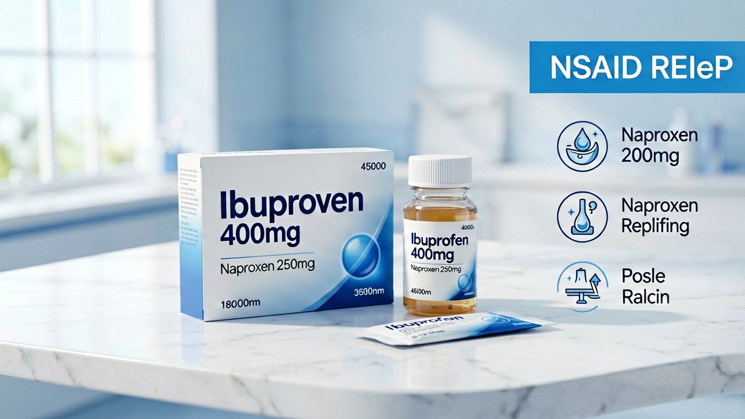 Ibuprofen vs Naproxen: Which NSAID Is Right for Pain Relief? Uses, Dosage, Side Effects & Cost Comparison