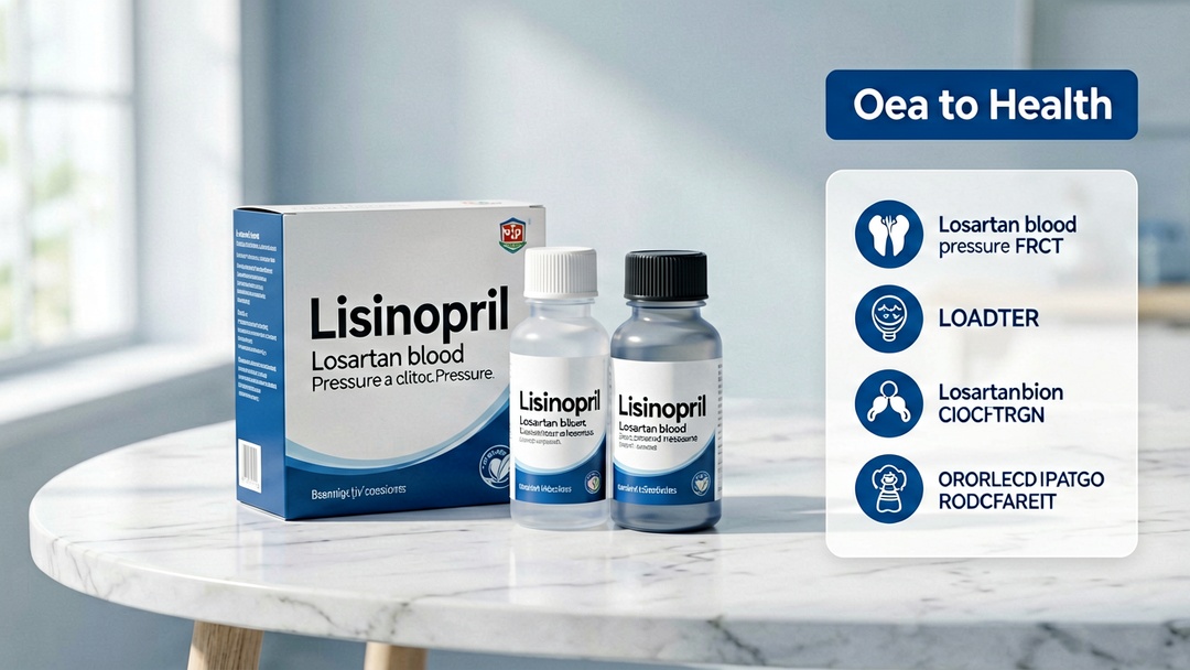 Generic Blood Pressure Medications Guide: Lisinopril and Losartan – Uses, Dosage, Side Effects, and India Pricing