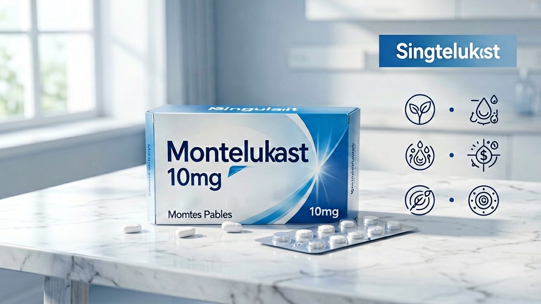 Montelukast (Singulair) Guide: Uses, Dosage, Side Effects & Affordable Generic Options for Allergies and Asthma