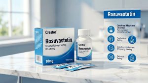 Rosuvastatin (Crestor) Guide: Uses, Dosage, Side Effects & Affordable Generic Options for High Cholesterol & Heart Health