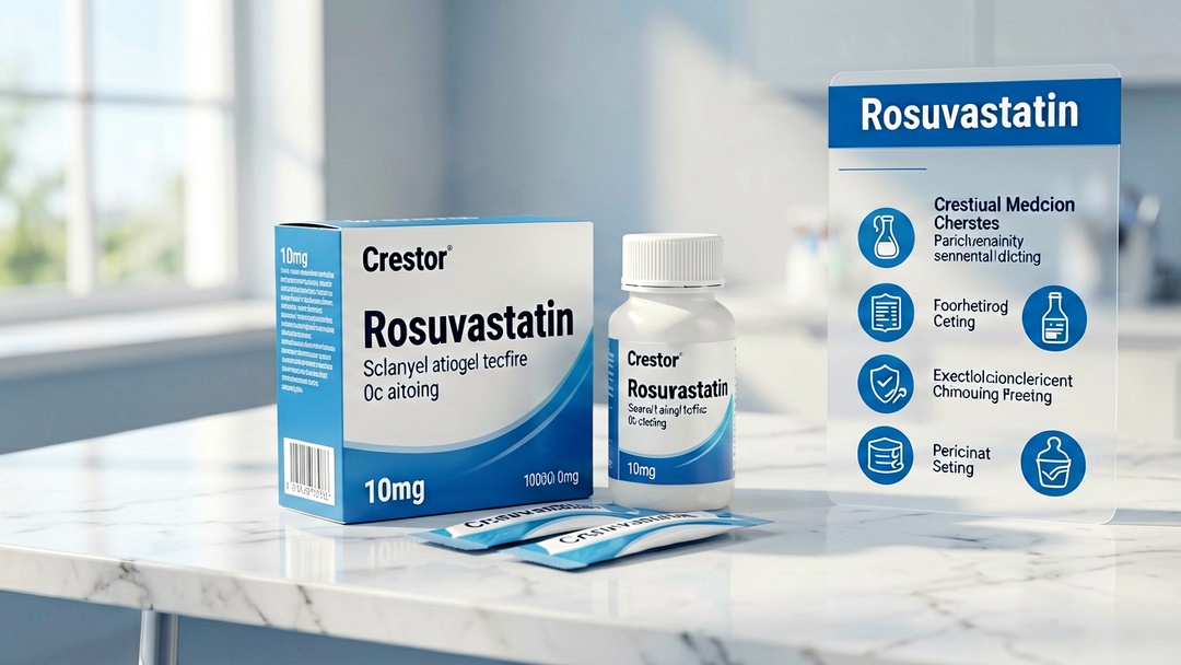 Rosuvastatin (Crestor) Guide: Uses, Dosage, Side Effects & Affordable Generic Options for High Cholesterol & Heart Health