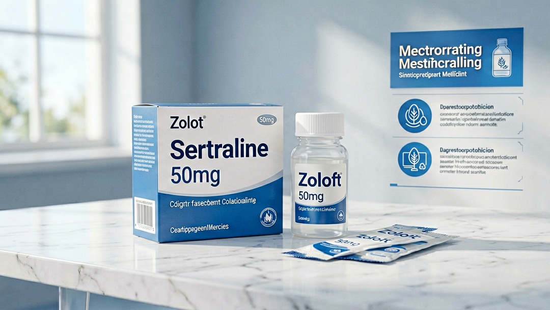 Sertraline (Zoloft) Guide: Uses, Dosage, Side Effects & Affordable Generic Options for Depression & Anxiety