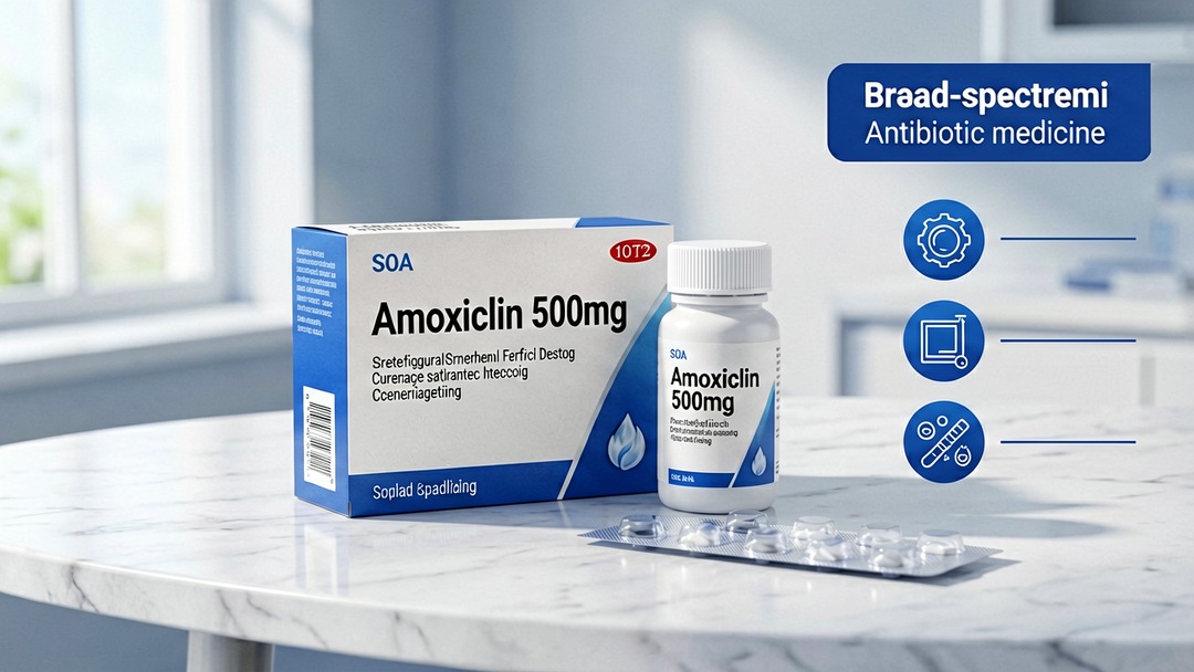 Amoxicillin Guide: Uses, Dosage (500mg), Side Effects & Affordable Generic Options for Bacterial Infections