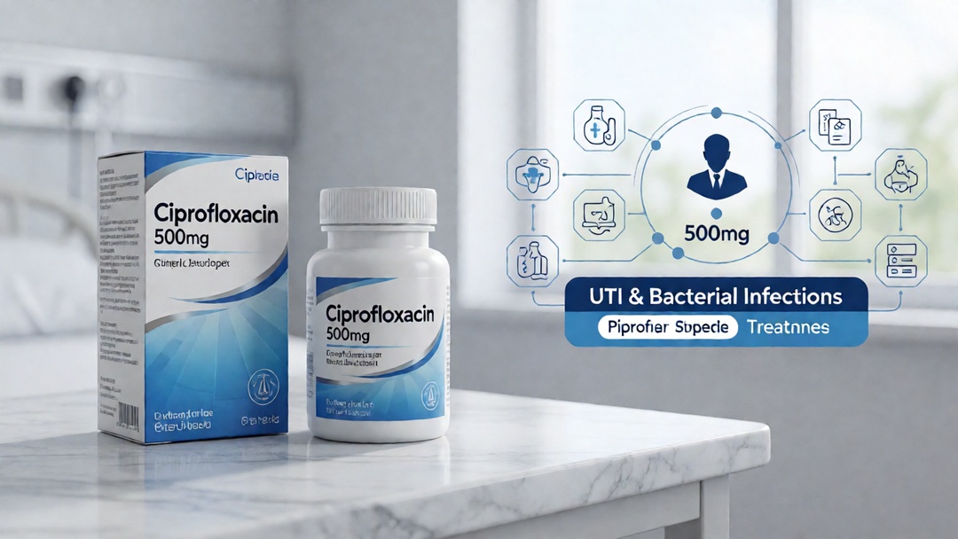 Ciprofloxacin (Cipro) Guide: Uses, Dosage, Side Effects & Affordable Generic Options for UTI, Respiratory & Bacterial Infections
